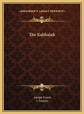 The Kabbalah by Franck, Adolph