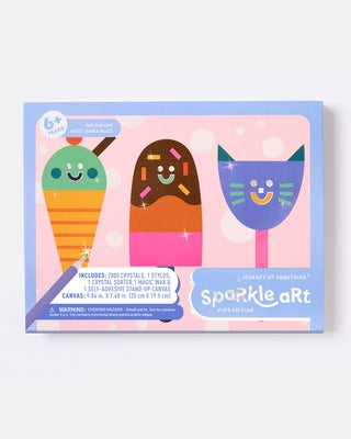 Sparkle Art Kit: Yum! Yum! Yum! - Bedazzled Artwork with 2000 Crystals for Kids by Something, Journey Of