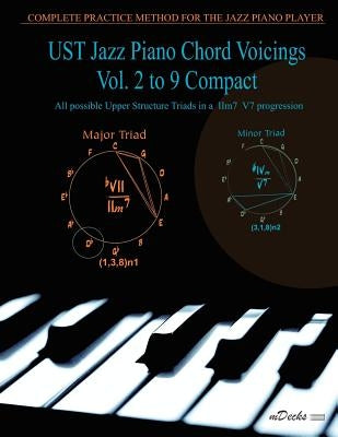 UST Jazz Piano Chord Voicings Vol. 2 to 9 Compact: All possible Upper Structure Triads in a IIm7 V7 progression by Ramos, Ariel J.