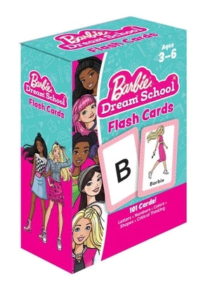 Barbie Dream School Flash Cards: 101 Cards for Preschool to Kindergarten Practice Letters, Numbers, Colors & Shapes Early Learning for Kids Ages 3-6 by Teacher Created Materials
