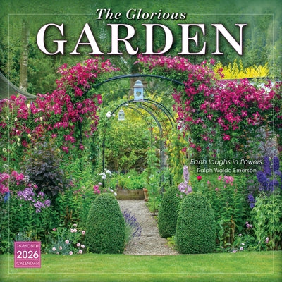 2026 Glorious Garden, the -- Clive Nichols Wall Calendar by Nichols, Clive