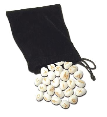 White Onyx Runes [With Booklet] by Lo Scarabeo