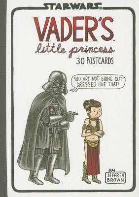 Vader's Little Princess 30 Postcards by Brown, Jeffrey