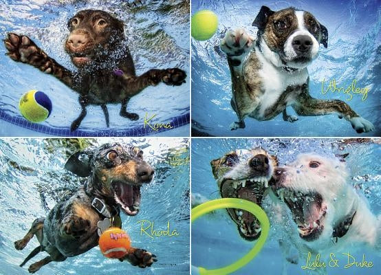 Underwater Dogs 2 1000-Piece Puzzle by Casteel, Seth