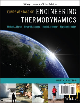 Fundamentals of Engineering Thermodynamics by Moran, Michael J.
