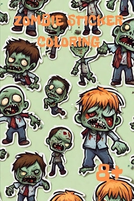 Zombie Stickers Coloring: 8+ by Studios, 9387