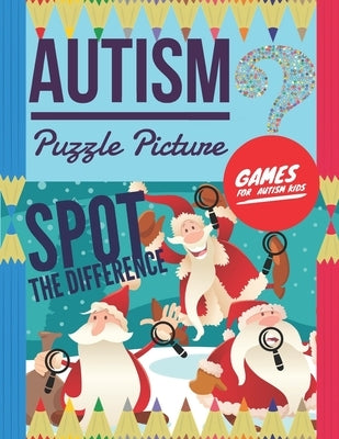Autism Puzzle Picture: Spot the Difference, Games for Autism Kids, Hidden pictures for kids, 6 differences between two pictures with answers, by Education, Pixa