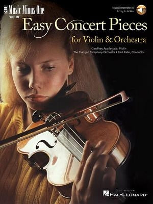 Easy Concert Pieces for Violin & Orchestra [With CD (Audio)] by Hal Leonard Corp