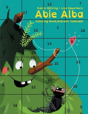 Abie Alba: Coloring Book Advent Calendar by Bühring, Katrin