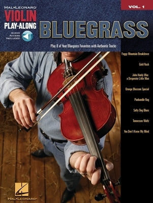 Bluegrass - Violin Play-Along Volume 1 Book/Online Audio by Hal Leonard Corp