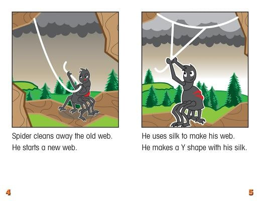 Spider Builds a Web by Masterson, Josephine