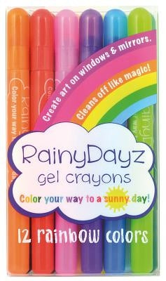 Rainy Dayz Gel Crayons - Set of 12 by Ooly