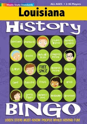 Louisiana History Bingo Game! by Gallopade International