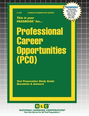 Professional Career Opportunities (PCO) by Passbooks
