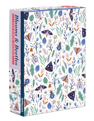 Teneues - Puzzle: Blooms & Beetles, 500-Piece Puzzle, Full Color Artwork, Compact Box, 14 X 19 in: 500-Piece Puzzle in a Compact 2-Piece Box by Teneues