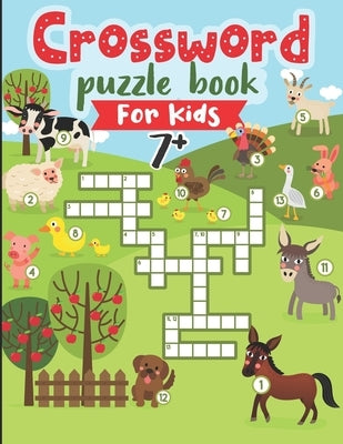 Crossword Puzzle Book for Kids 7 Plus: Over 120 Animals Word Puzzle Book with Crosswords & Challenging Mazes to Solve by Workbooks, Mazing
