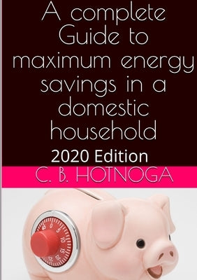 A Complete Guide to Energy Savings In a Domestic Household - 2020 Edition by Hotnoga, C. B.