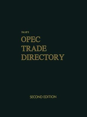 Talib's OPEC Trade Directory by Esmail, Samuel