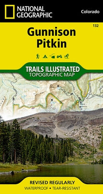 Gunnison, Pitkin Map by National Geographic Maps