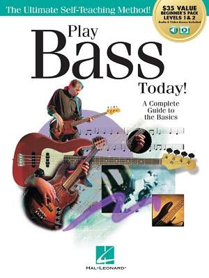Play Bass Today! All-In-One Beginner's Pack: Includes Book 1, Book 2, Audio & Video by Kringel, Chris