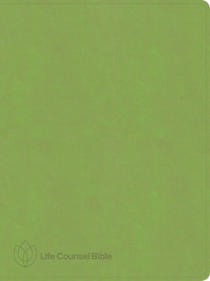 CSB Life Counsel Bible, Grass Green Leathertouch, Indexed: Practical Wisdom for All of Life by New Growth Press