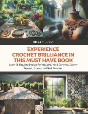 Experience Crochet Brilliance in this Must Have Book: Learn 48 Exquisite Designs for Hexagons, Head Coverings, Granny Squares, Scarves, and Neck Warme by Hurst, Dora T.