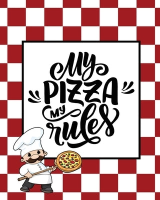 Record & Rank Restaurant Reviews, Expert Pizza Foodie, Prompted Pages, Remembering Your Favorite Slice, Gift, Log Book by Newton, Amy
