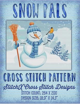 Snow Pals Cross Stitch Pattern by Stitchx