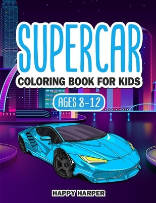 Supercar Coloring Book by Hall, Harper