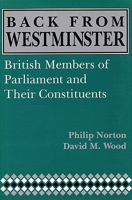 Back from Westminster by Norton, Phillip