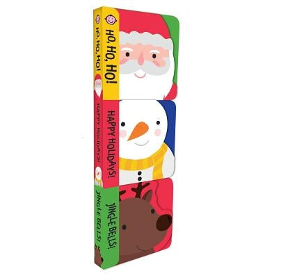 Christmas (Chunky 3 Pack): Ho-Ho-Ho!, Happy Holidays!, and Jingle-Bells! by Priddy, Roger