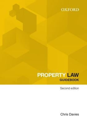 Property Law Guidebook by Davies, Chris