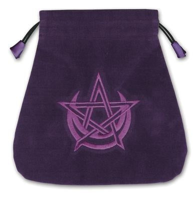 Pagan Moon Velvet Tarot Bag by Lo Scarabeo