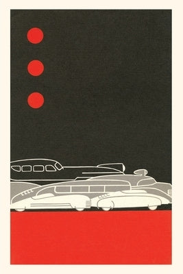 Vintage Journal Streamlined Cars by Found Image Press