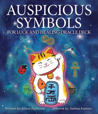 Auspicious Symbols for Luck and Healing Oracle Deck by Espinet, Sabina