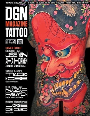 DGN Tattoo Magazine 21 Years #189 Jess Yen aka HoriYen by Harbaruk, Sebastian