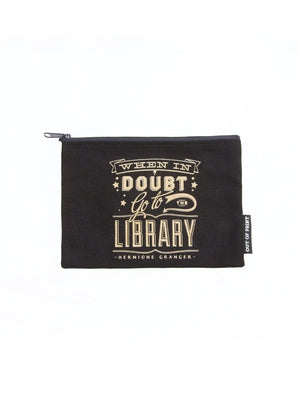 When in Doubt, Go to the Library Pouch by Out of Print