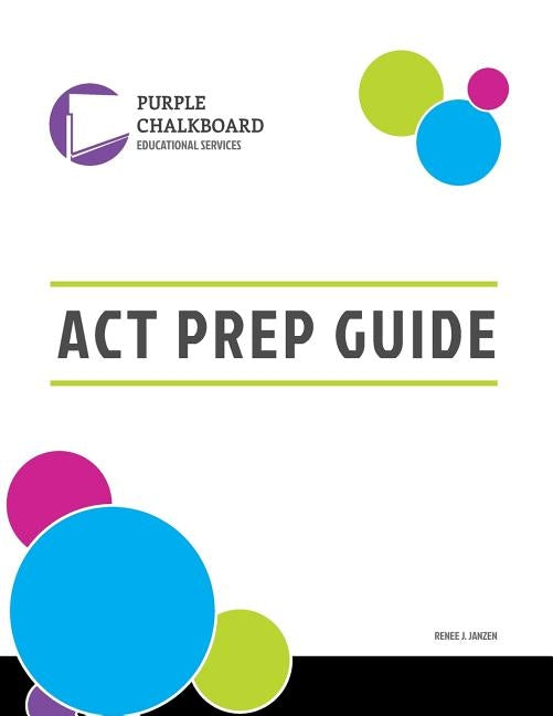 Purple Chalkboard ACT Prep by Janzen Jd, Renee Joy