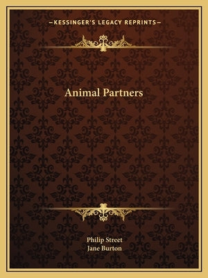 Animal Partners by Street, Philip