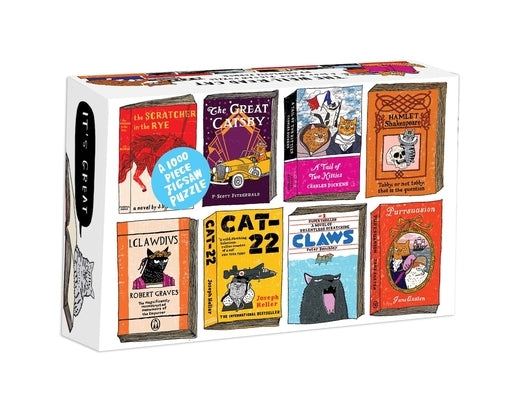 Well-Read Cats: A 500-Piece Jigsaw Puzzle by Farmer, Charlotte