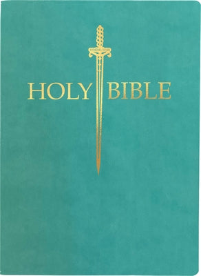 KJV Sword Bible, Large Print, Coastal Blue Ultrasoft: (Red Letter, 1611 Version) by Whitaker House