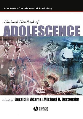 Bwell Hnbk Adolescence by Adams, Gerald R.