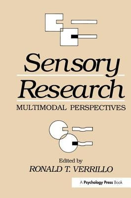 Sensory Research: Multimodal Perspectives by Verrillo, Ronald T.
