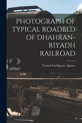 Photograph of Typical Roadbed of Dhahran-Riyadh Railroad by Central Intelligence Agency