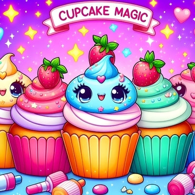 Cupcake Magic: A Coloring Book of Yummy Cupcakes by Arts, Colorama