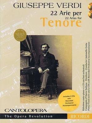 Verdi: 22 Arias for Tenor: Cantolopera Collection by Verdi, Giuseppe