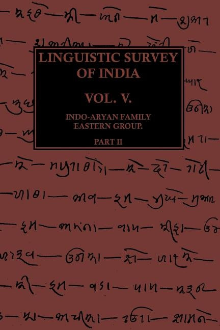 Linguistic Survey of India Vol V Part II by Grierson, G. A.