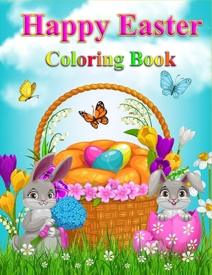 Happy Easter coloring book by Fynbo, Susan