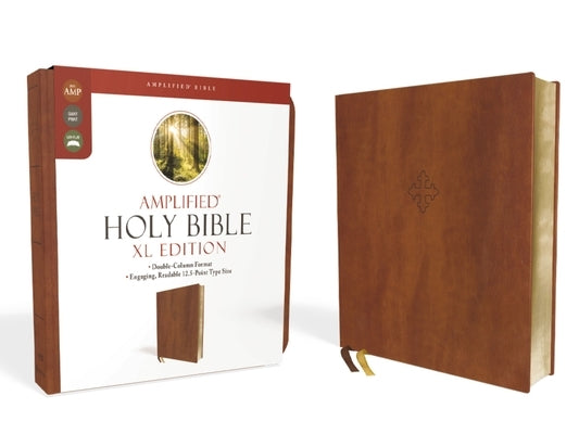 Amplified Holy Bible, XL Edition, Leathersoft, Brown by Zondervan