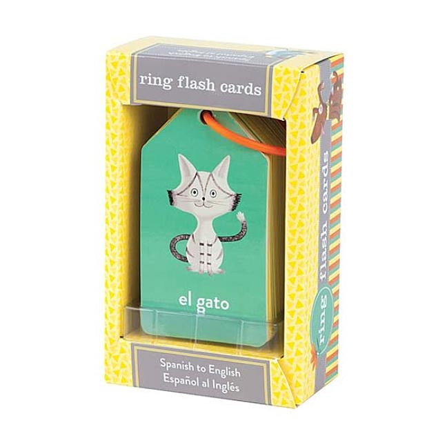 Spanish to English Ring Flash Cards by Masse, Josee